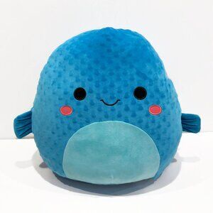 Squishmallows - Refalo the Pufferfish,  Two Tone Blue, 16 Inch